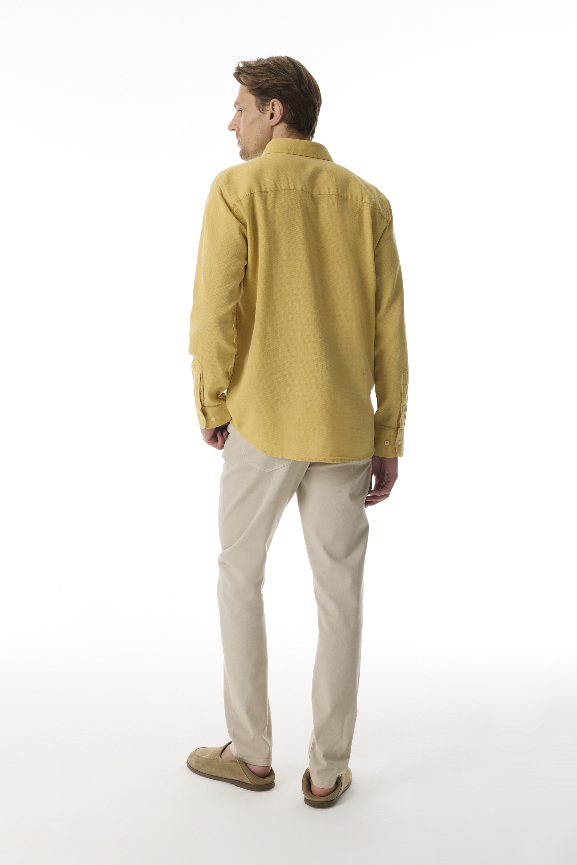 REGULAR FIT CASUAL UZUN KOLLU GÖMLEK