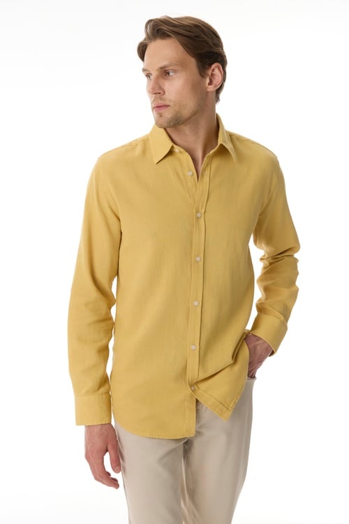  REGULAR FIT CASUAL UZUN KOLLU GÖMLEK