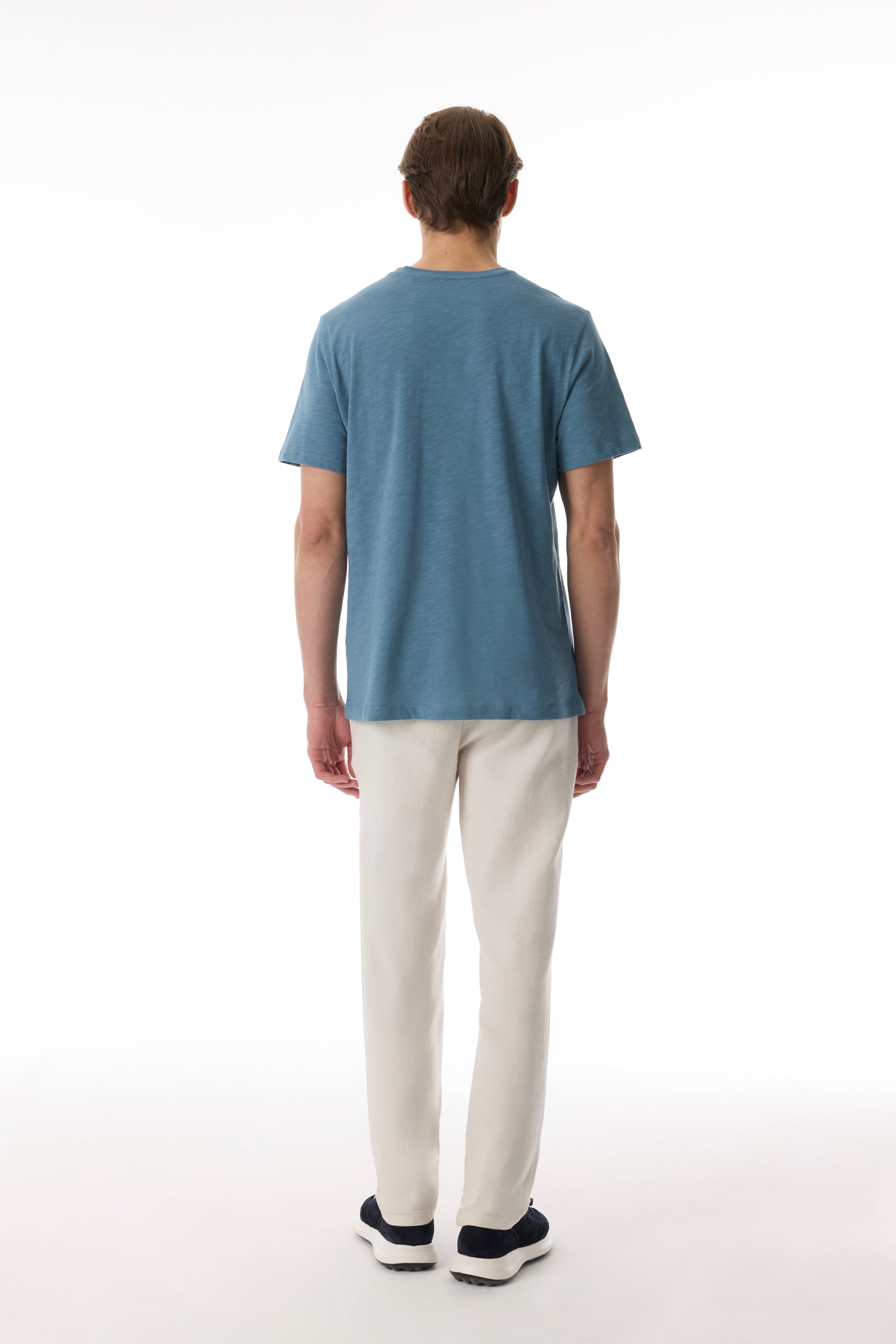 REGULAR FIT BİSİKLET YAKA T-SHIRT