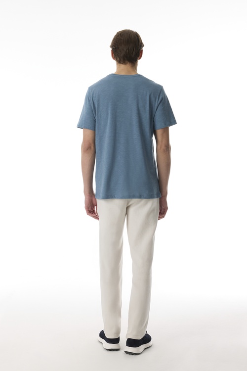  REGULAR FIT BİSİKLET YAKA T-SHIRT