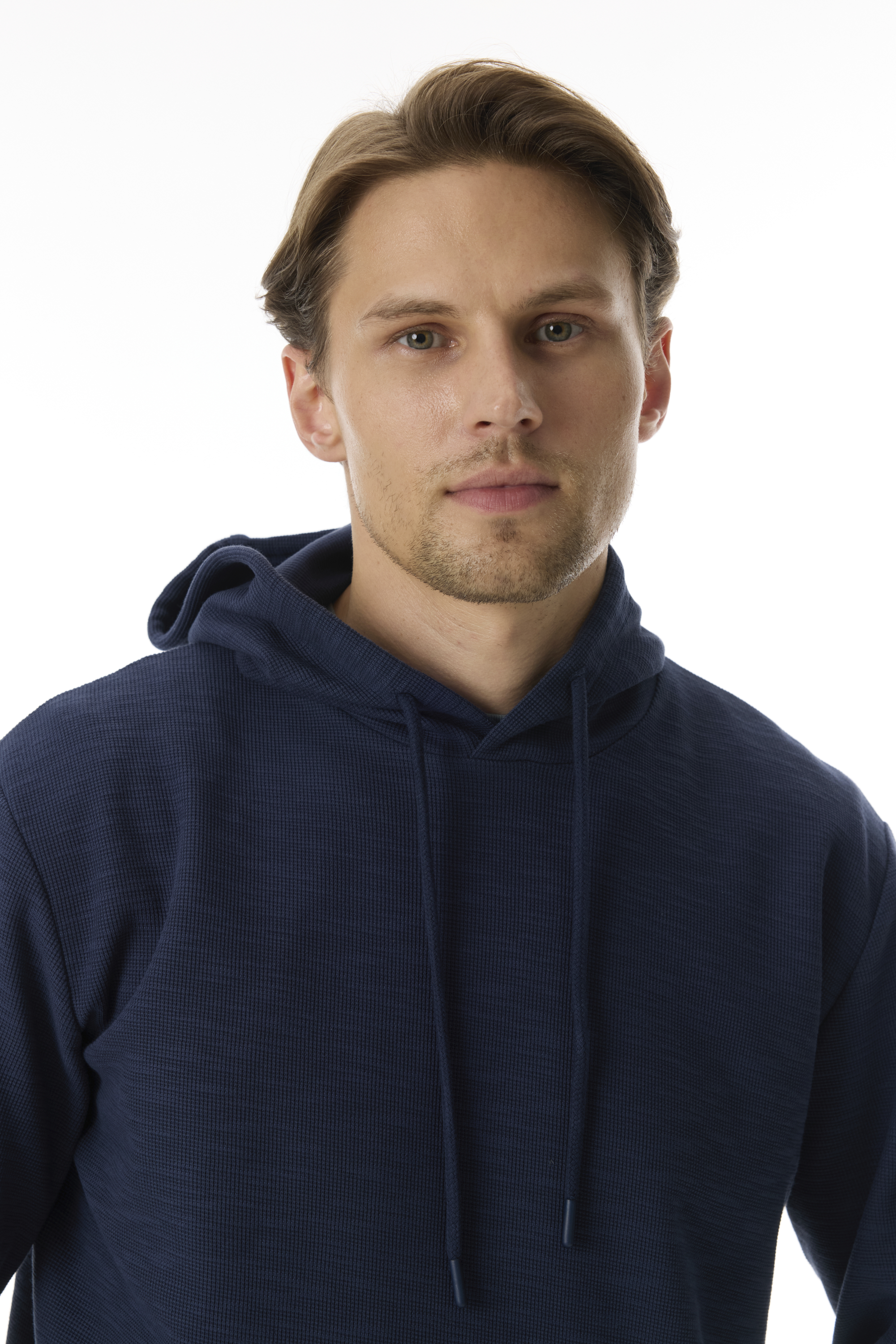 LOOSE FIT KAPÜŞONLU ÖRME SWEATSHIRT