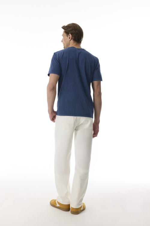  MİTOLOJİK BASKILI BİSİKLET YAKA T-SHIRT