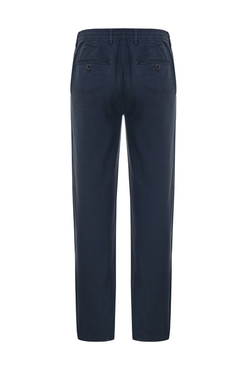  SLIM STRAIGHT FIT BAĞLAMALI LİYOSEL PANTOLON