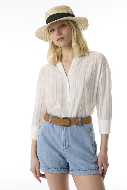  REGULAR FIT MİNİ JEAN ŞORT