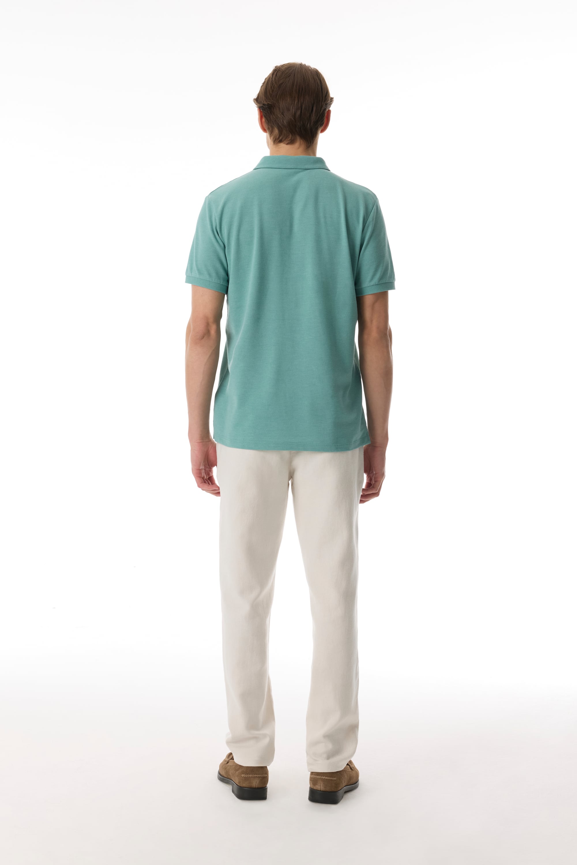 POLO YAKA KISA KOLLU T-SHIRT