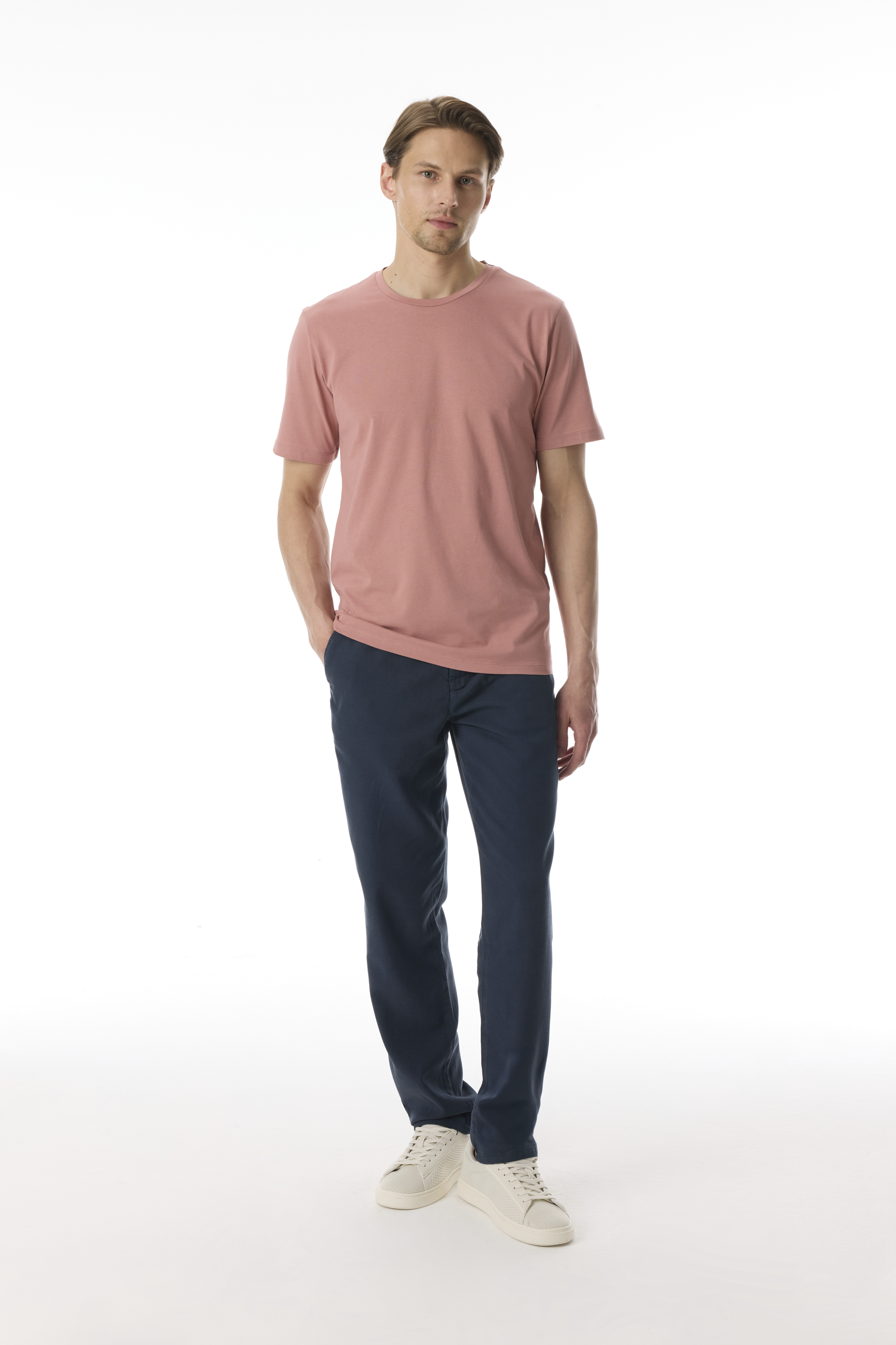 REGULAR FIT BİSİKLET YAKA T-SHIRT