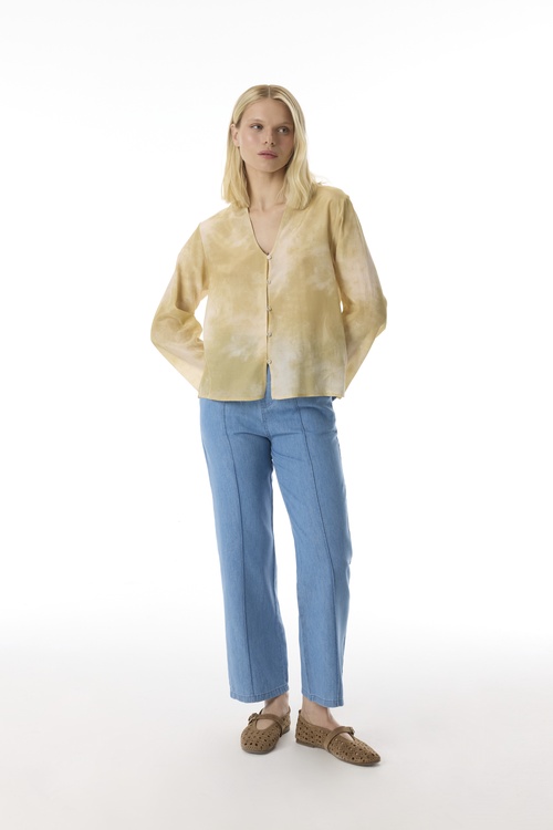  RELAX FIT BELİ LASTİKLİ PANTOLON