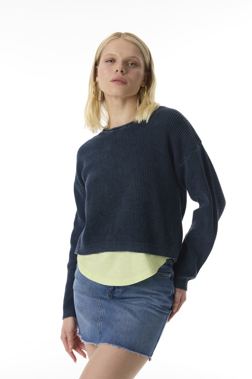  DOKULU LOOSE FIT KAZAK