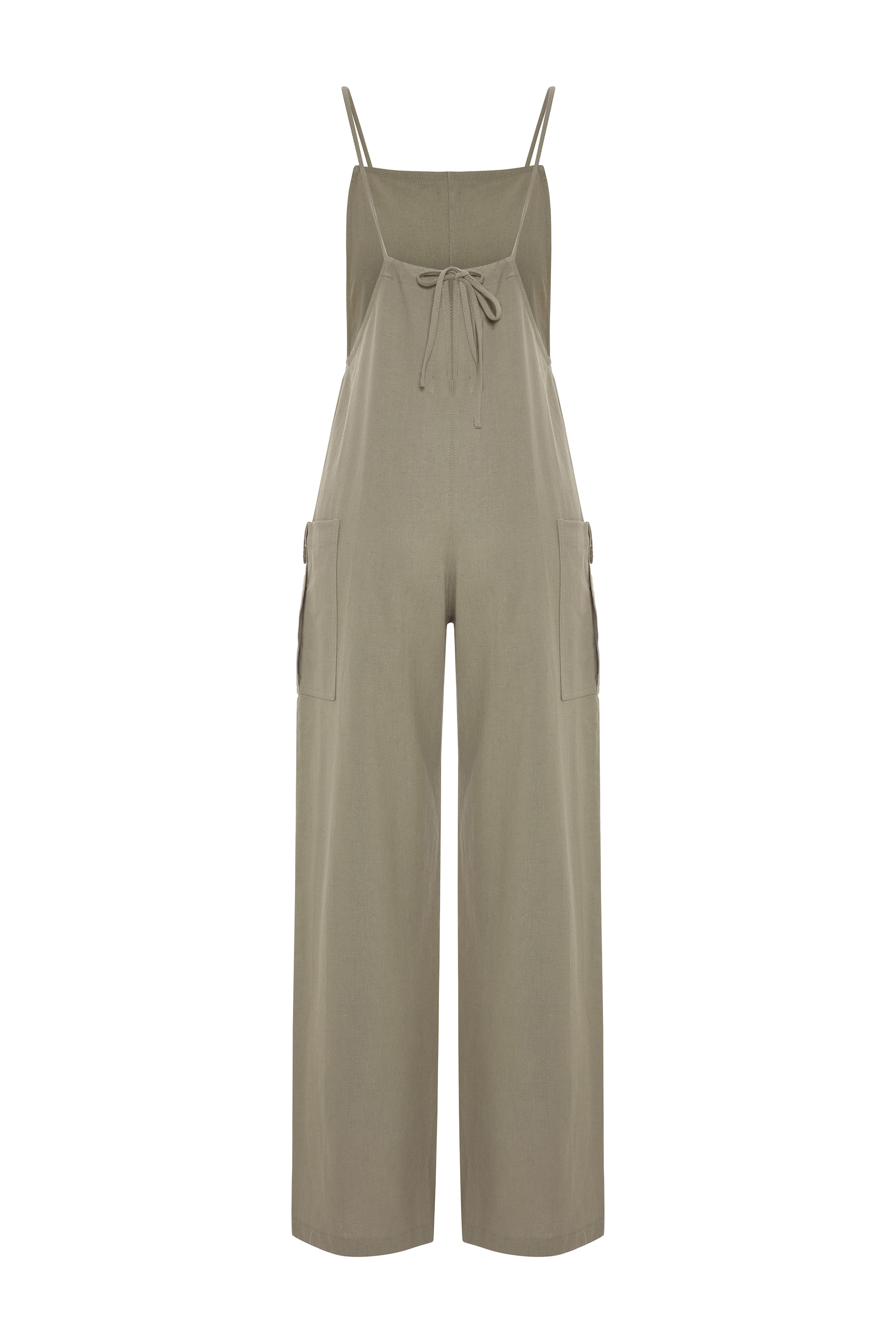 RELAX FIT CEPLİ ASKILI TULUM