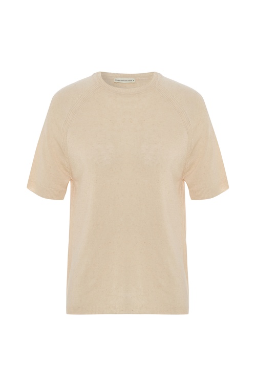  BİSİKLET YAKA KISA KOLLU TRİKO KAZAK