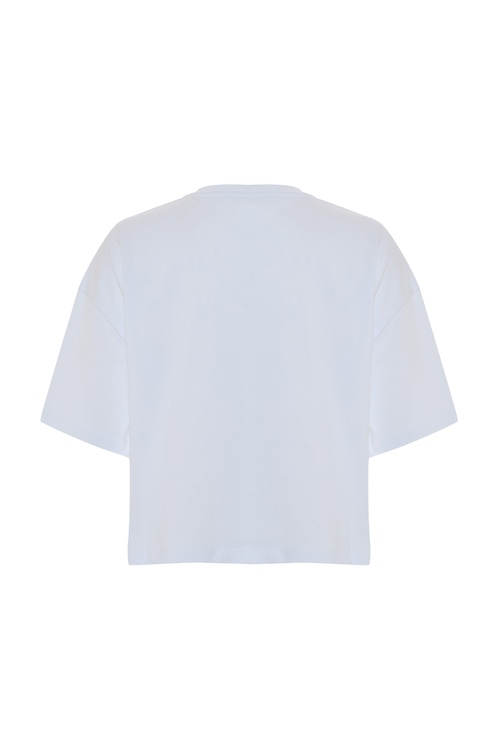  BİSİKLET YAKA KISA KOLLU T-SHIRT