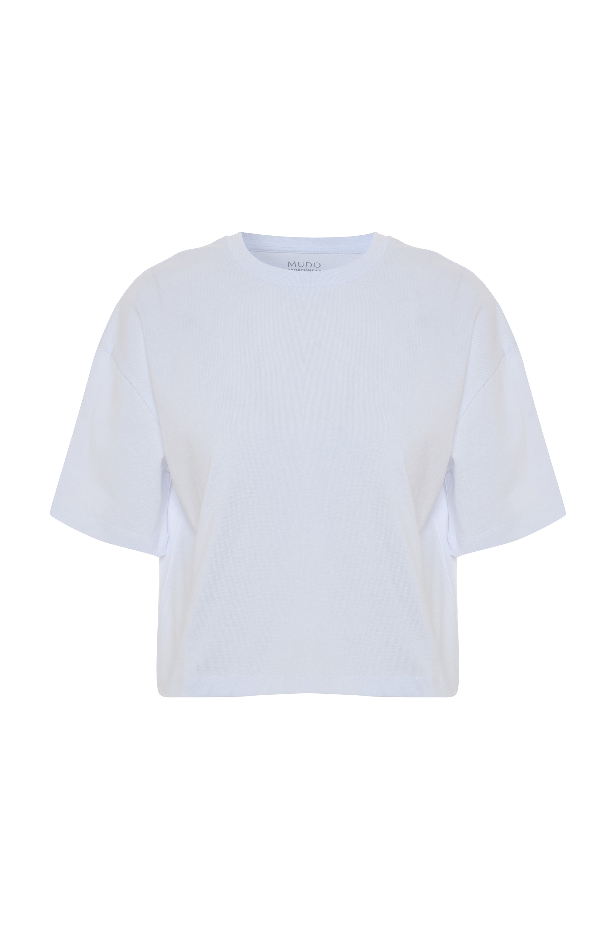 BİSİKLET YAKA KISA KOLLU T-SHIRT