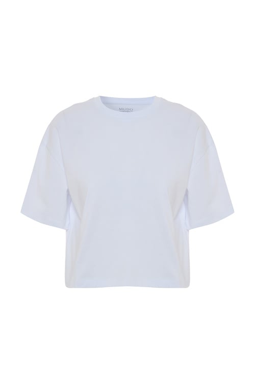  BİSİKLET YAKA KISA KOLLU T-SHIRT