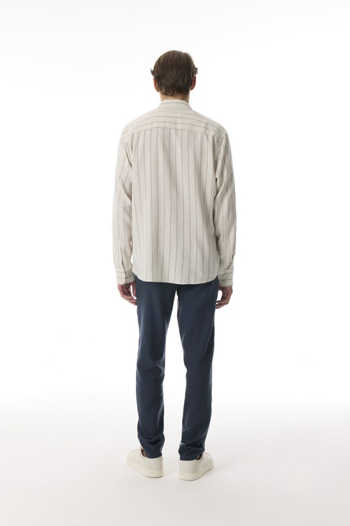  ÇİZGİLİ UZUN KOLLU GÖMLEK