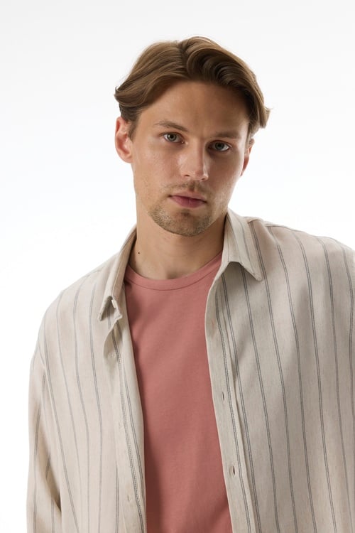  ÇİZGİLİ UZUN KOLLU GÖMLEK