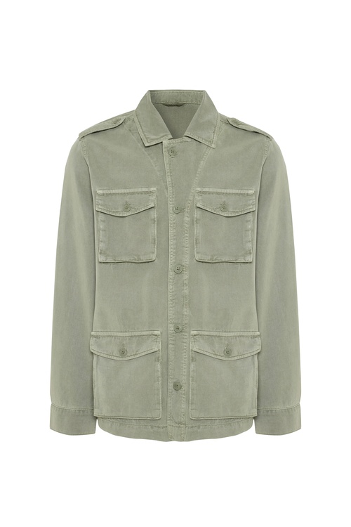  LİYOSEL KARIŞIMLI ÇOK CEPLİ CASUAL CEKET