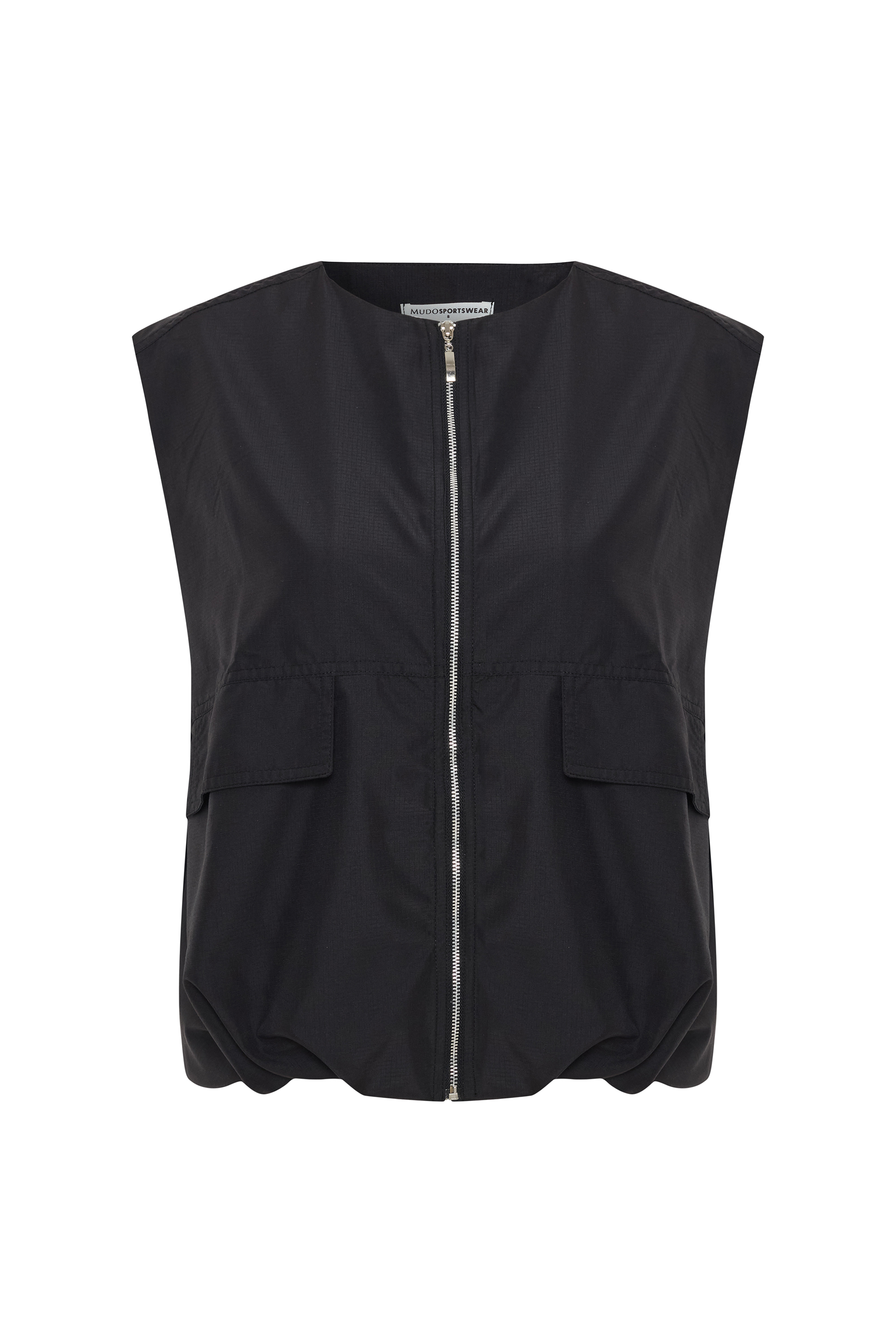 RELAX FIT KOLSUZ FERMUARLI YELEK