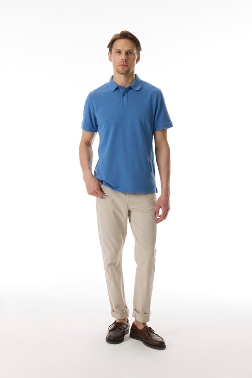  POLO YAKA KISA KOLLU T-SHIRT