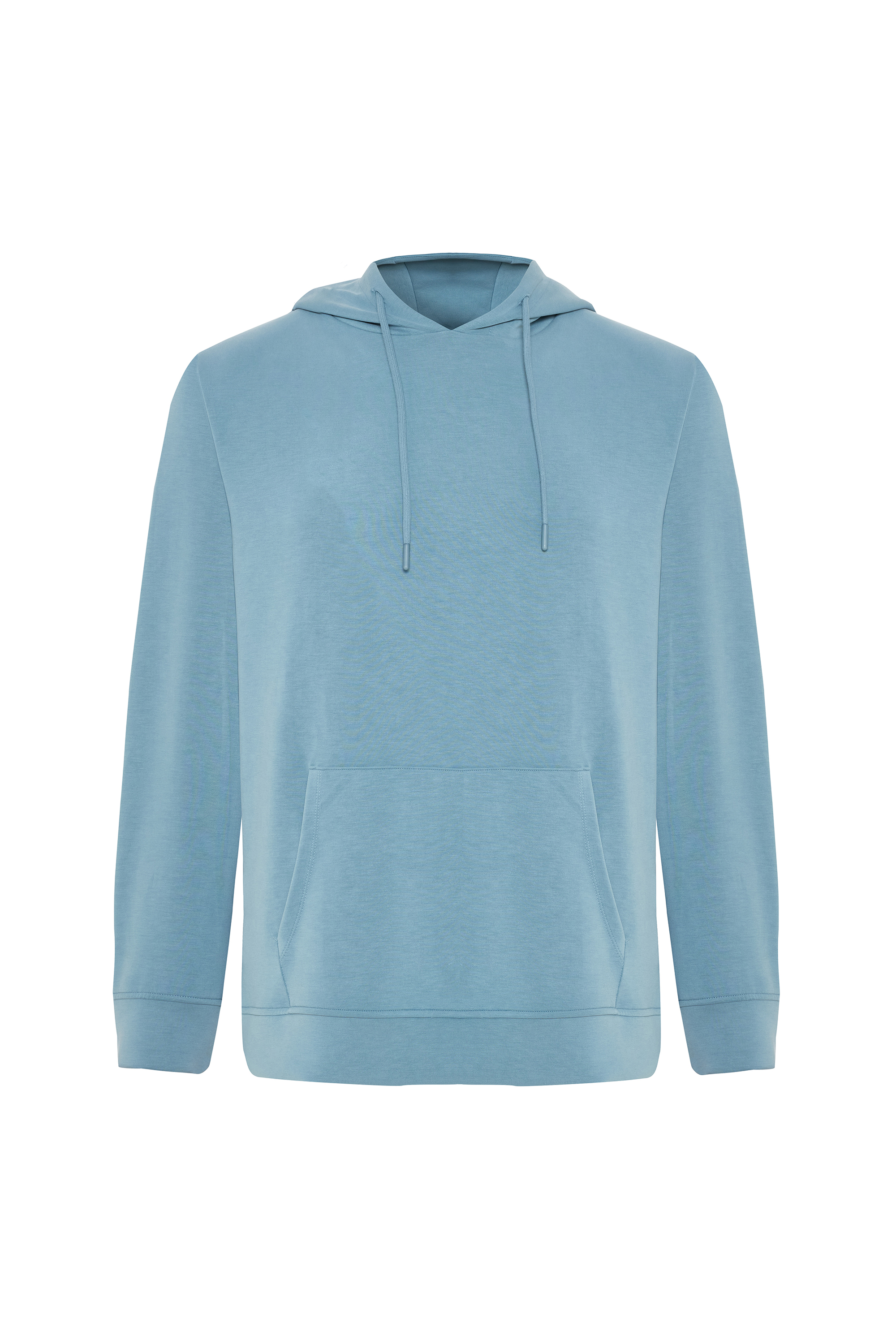 KAPÜŞONLU KANGURU CEPLİ MODAL SWEATSHIRT