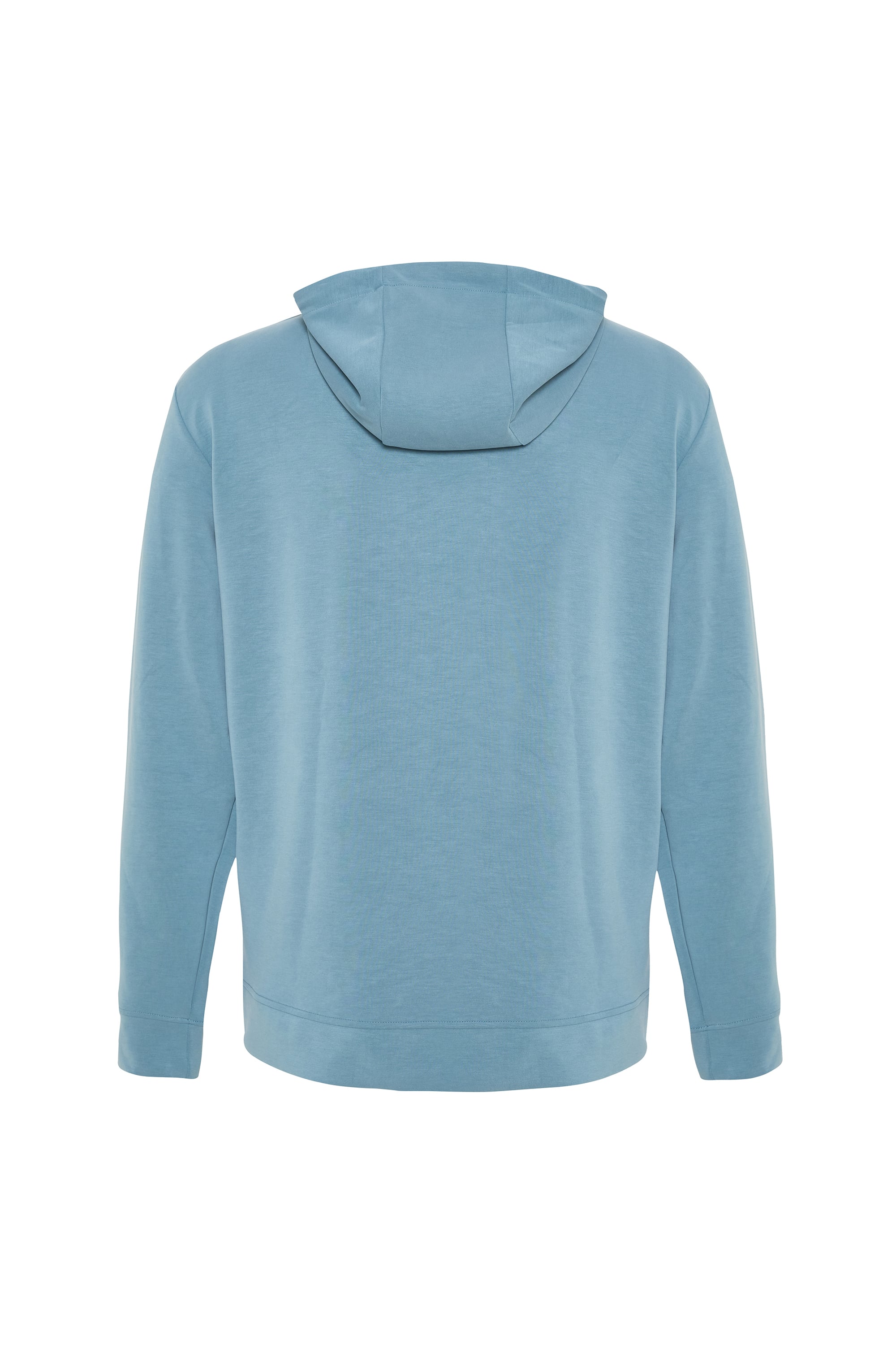 KAPÜŞONLU KANGURU CEPLİ MODAL SWEATSHIRT