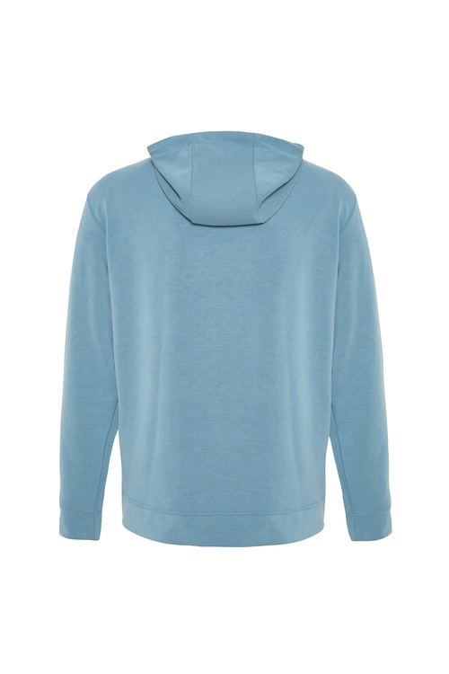  KAPÜŞONLU KANGURU CEPLİ MODAL SWEATSHIRT