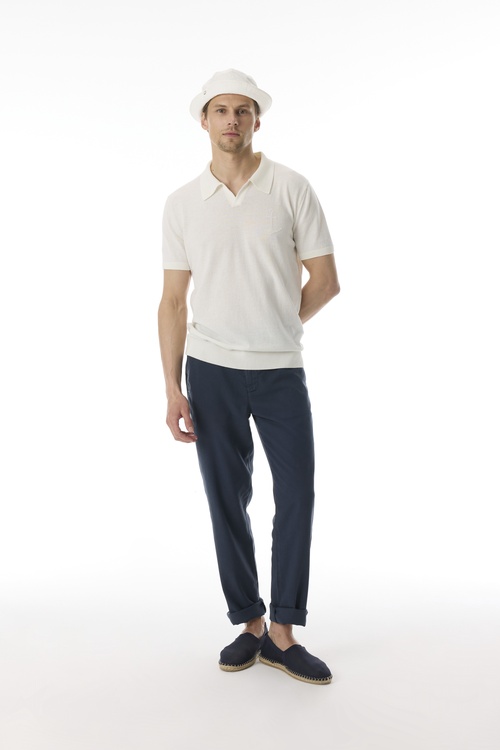  SLIM STRAIGHT FIT BAĞLAMALI LİYOSEL PANTOLON