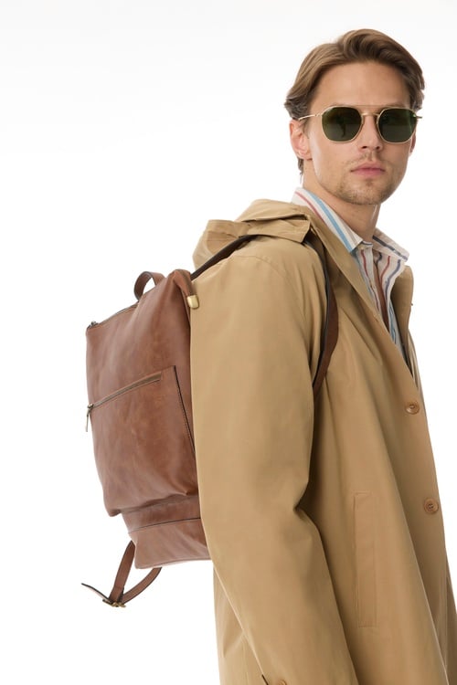  KAPÜŞONLU UZUN TRENÇKOT