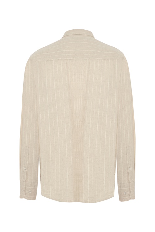  REGULAR FIT ÇİZGİLİ UZUN KOLLU GÖMLEK