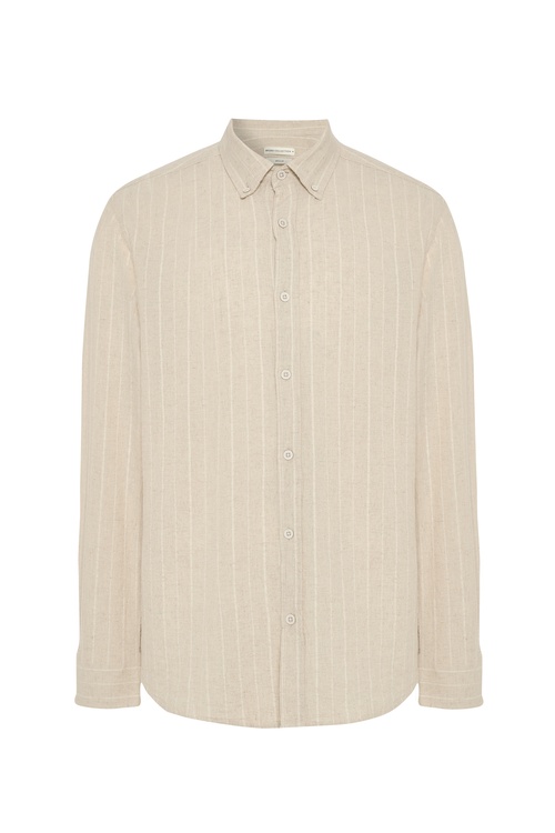  REGULAR FIT ÇİZGİLİ UZUN KOLLU GÖMLEK