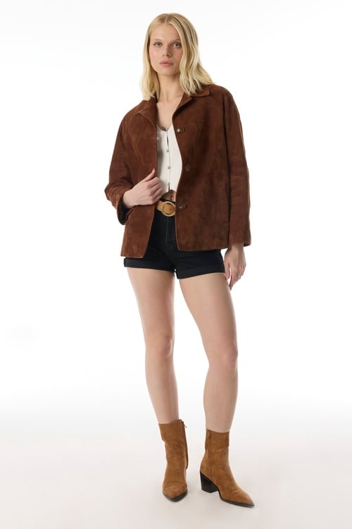  HAKİKİ DERİ MONT CEKET