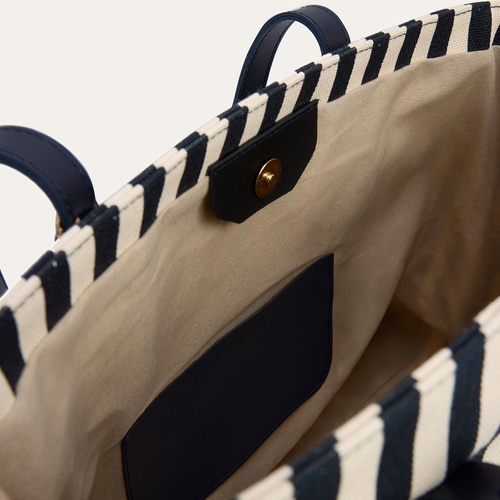  ÇİZGİLİ CÜZDANLI EL ÇANTASI