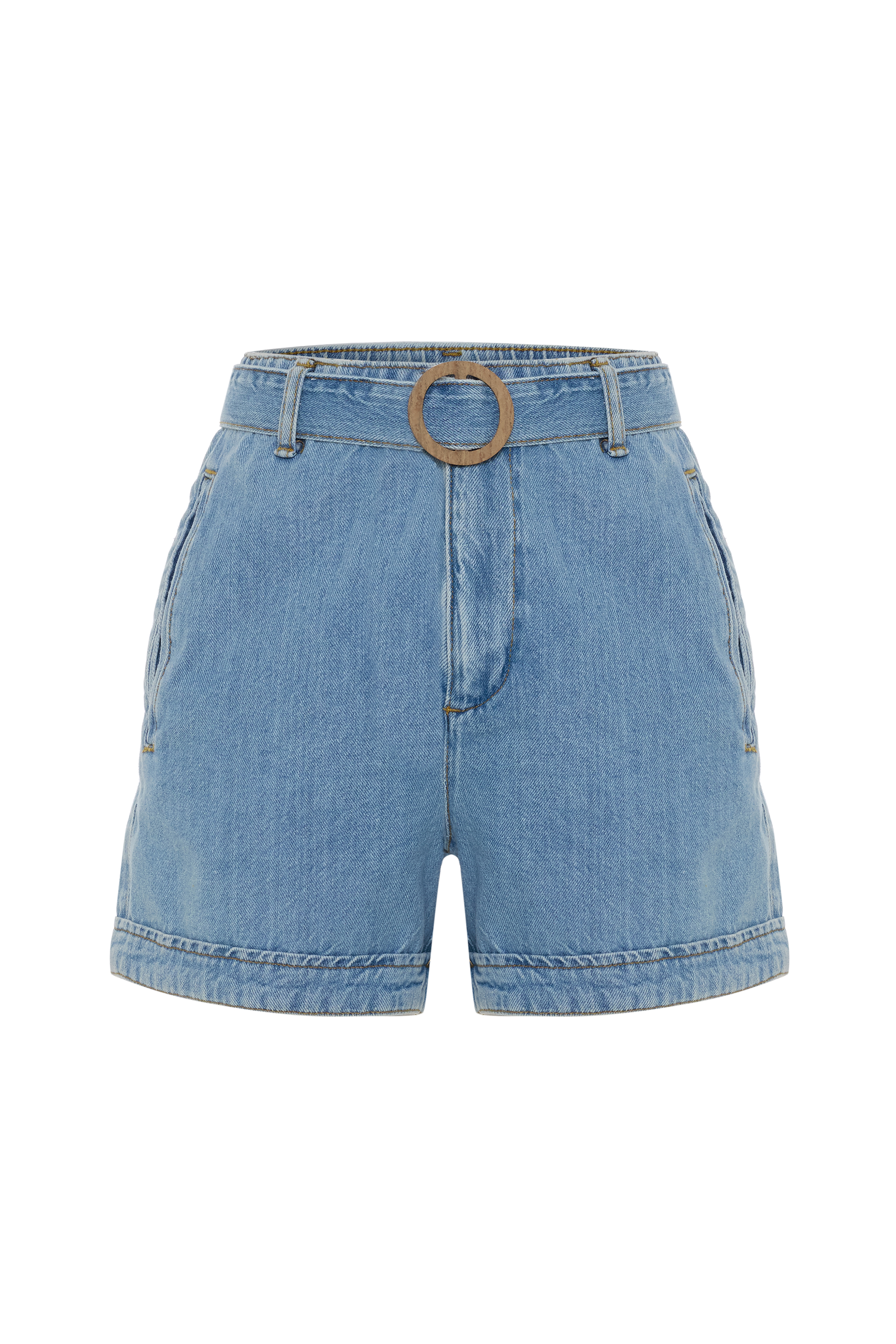 REGULAR FIT MİNİ JEAN ŞORT