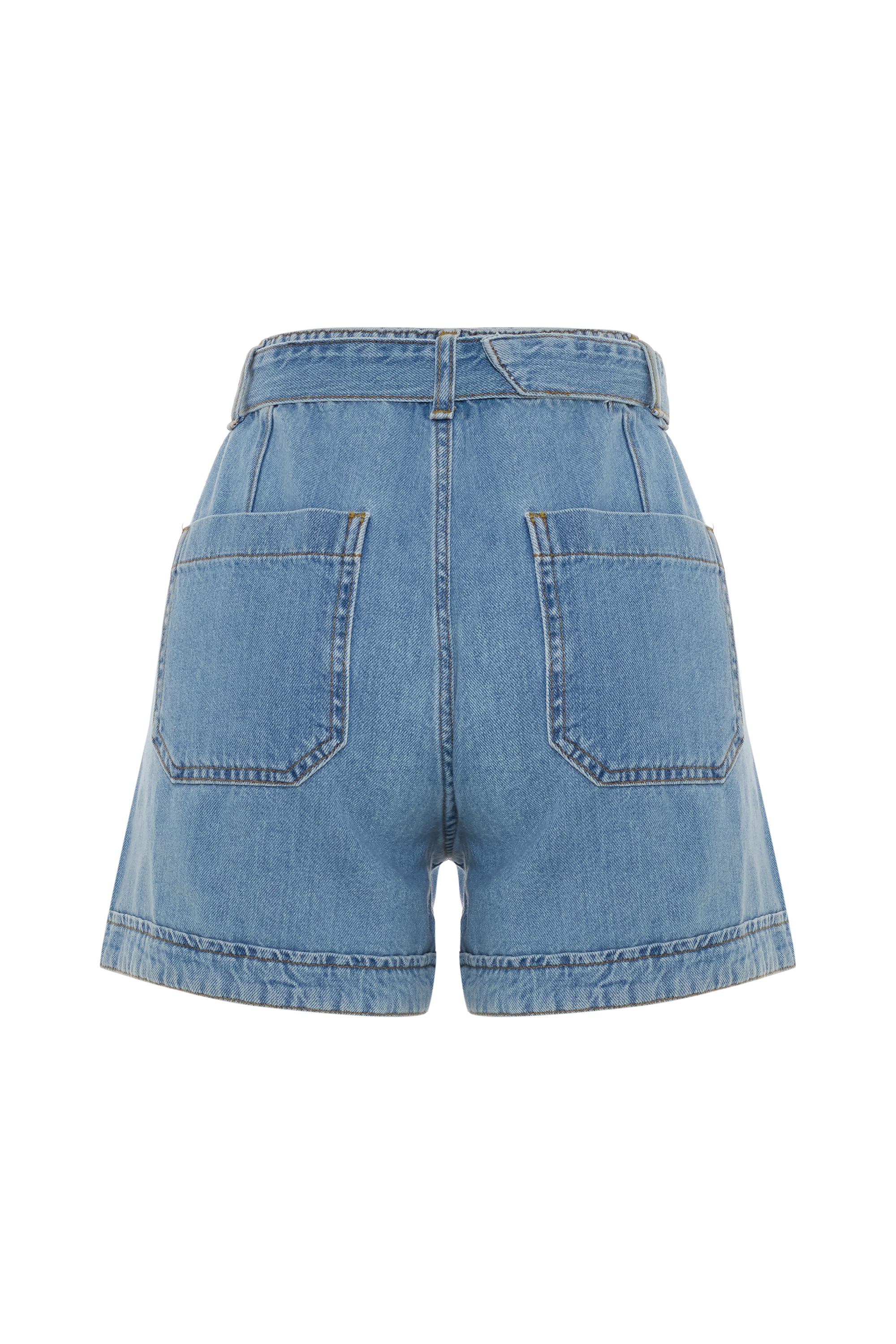 REGULAR FIT MİNİ JEAN ŞORT