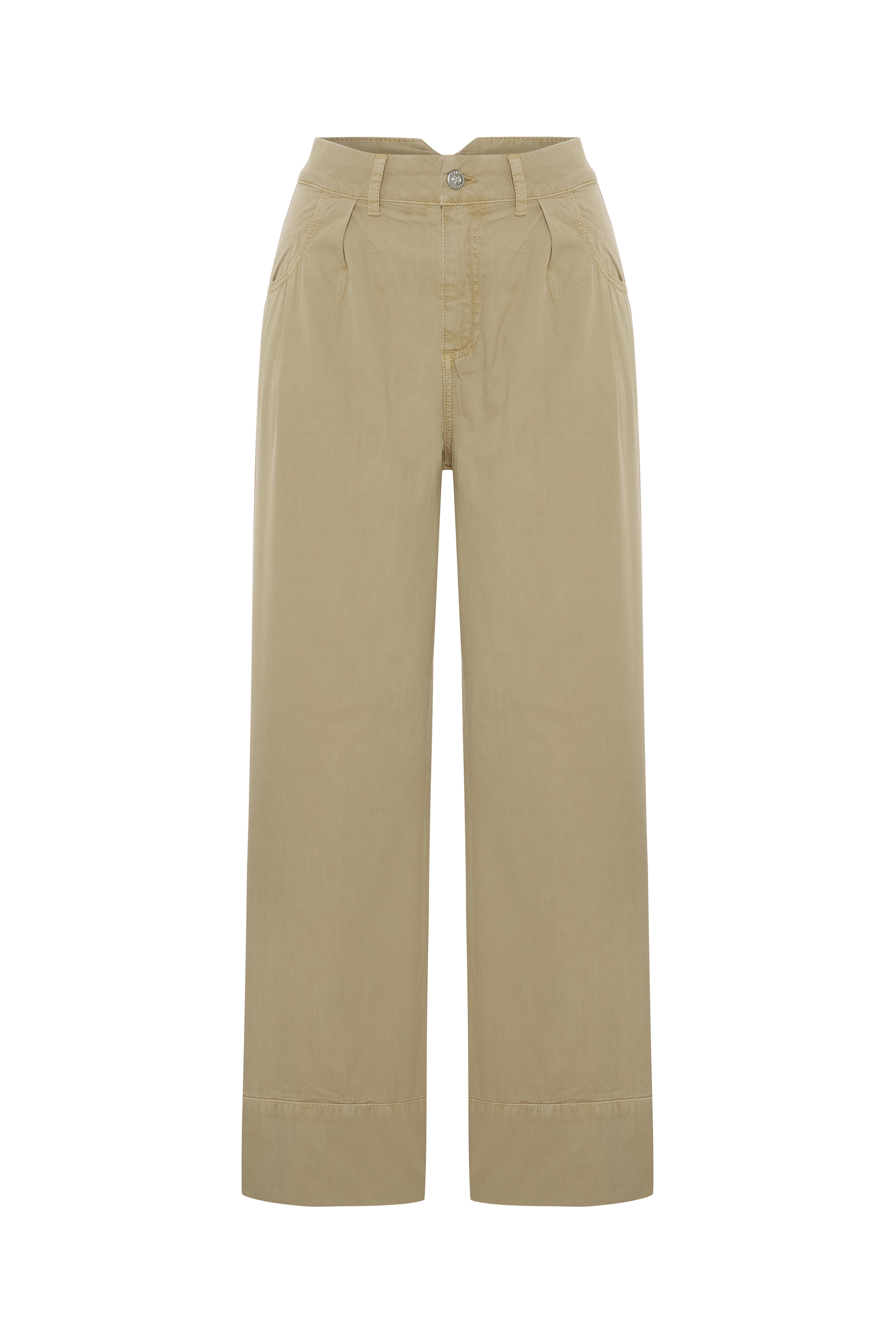 LOOSE FIT PİLE DETAYLI PANTOLON