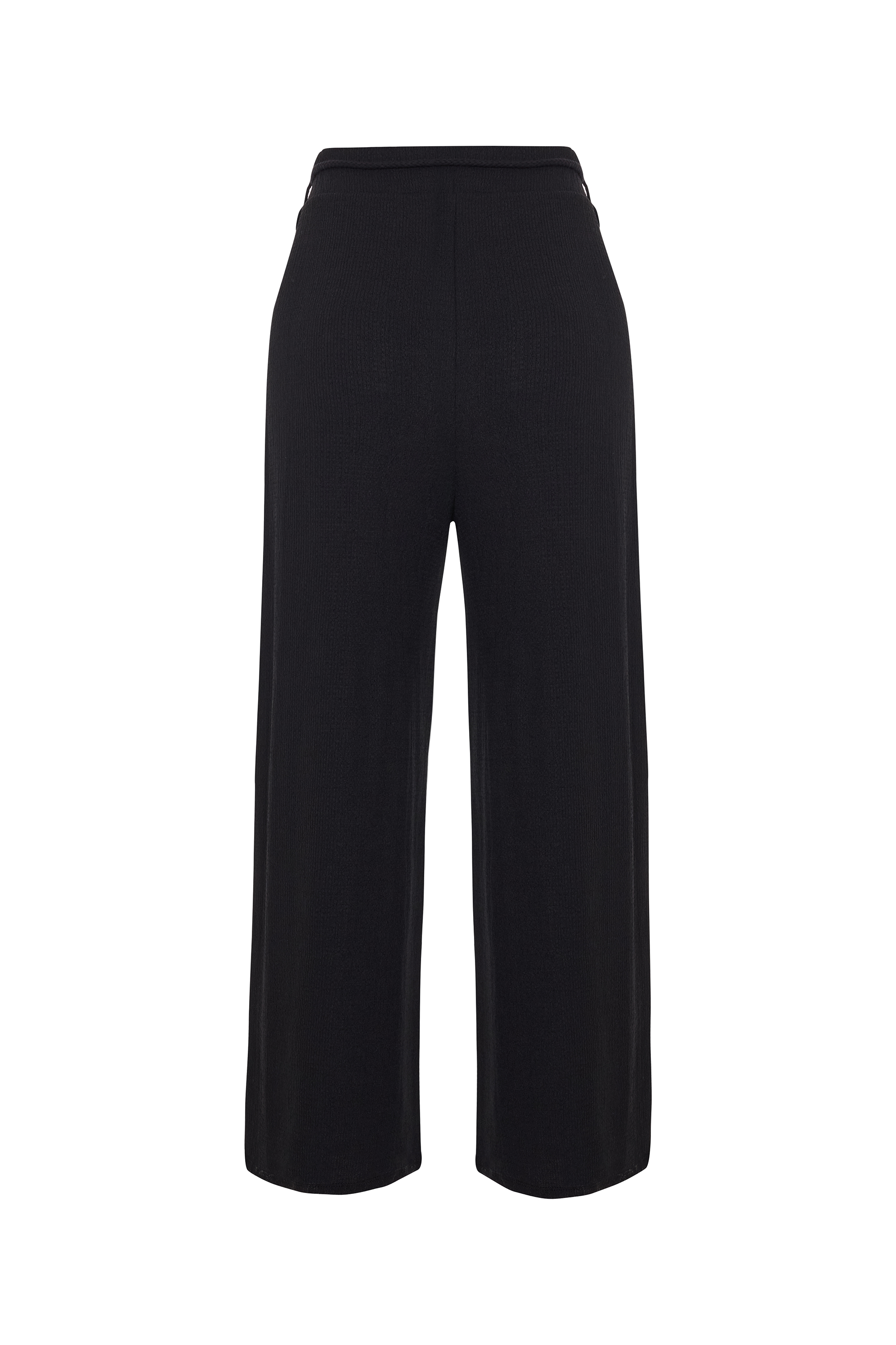 BELİ BAĞLAMALI CLOUTTE FIT PANTOLON