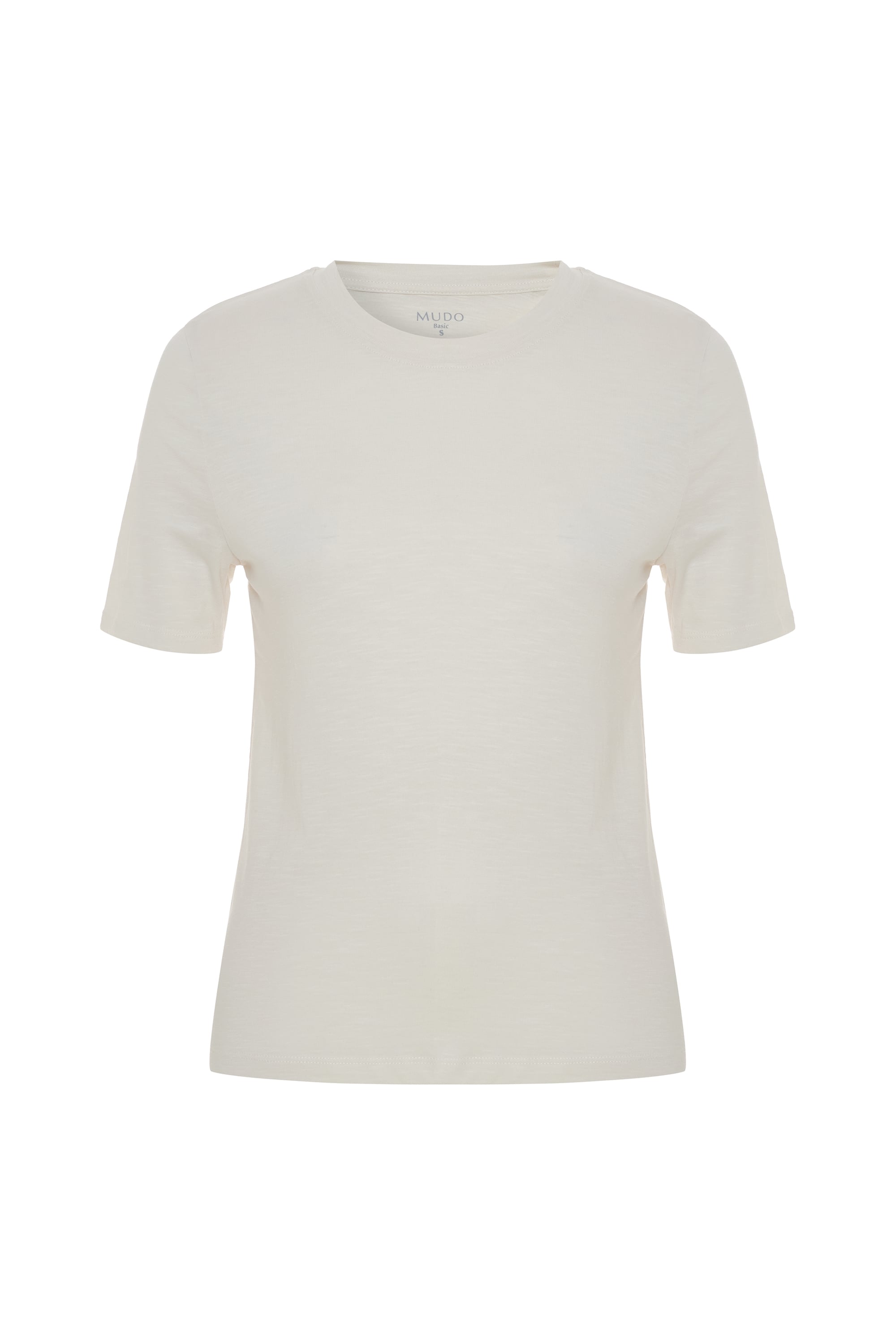 BİSİKLET YAKA FITTED T-SHIRT