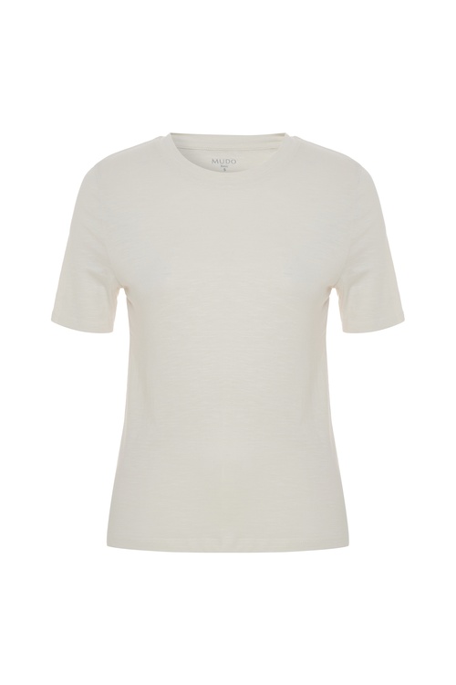  BİSİKLET YAKA FITTED T-SHIRT