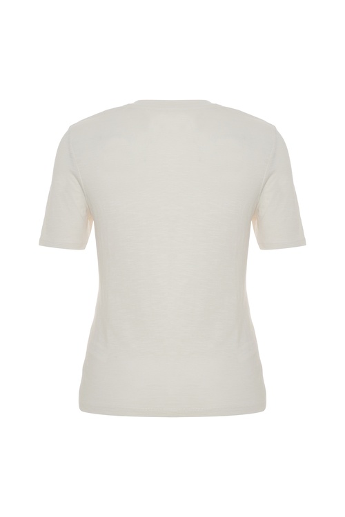  BİSİKLET YAKA FITTED T-SHIRT