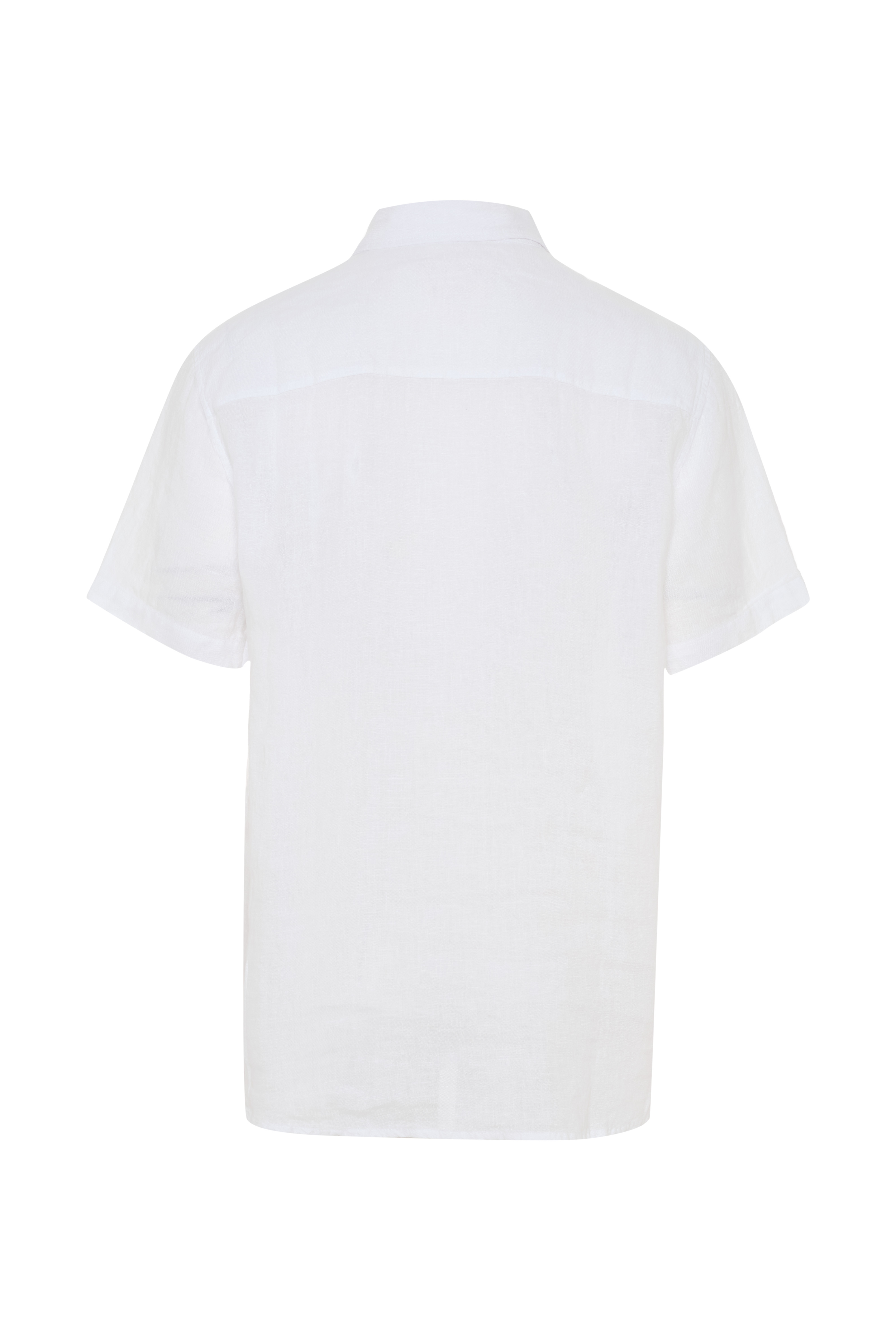 REGULAR FIT KISA KOLLU KETEN GÖMLEK