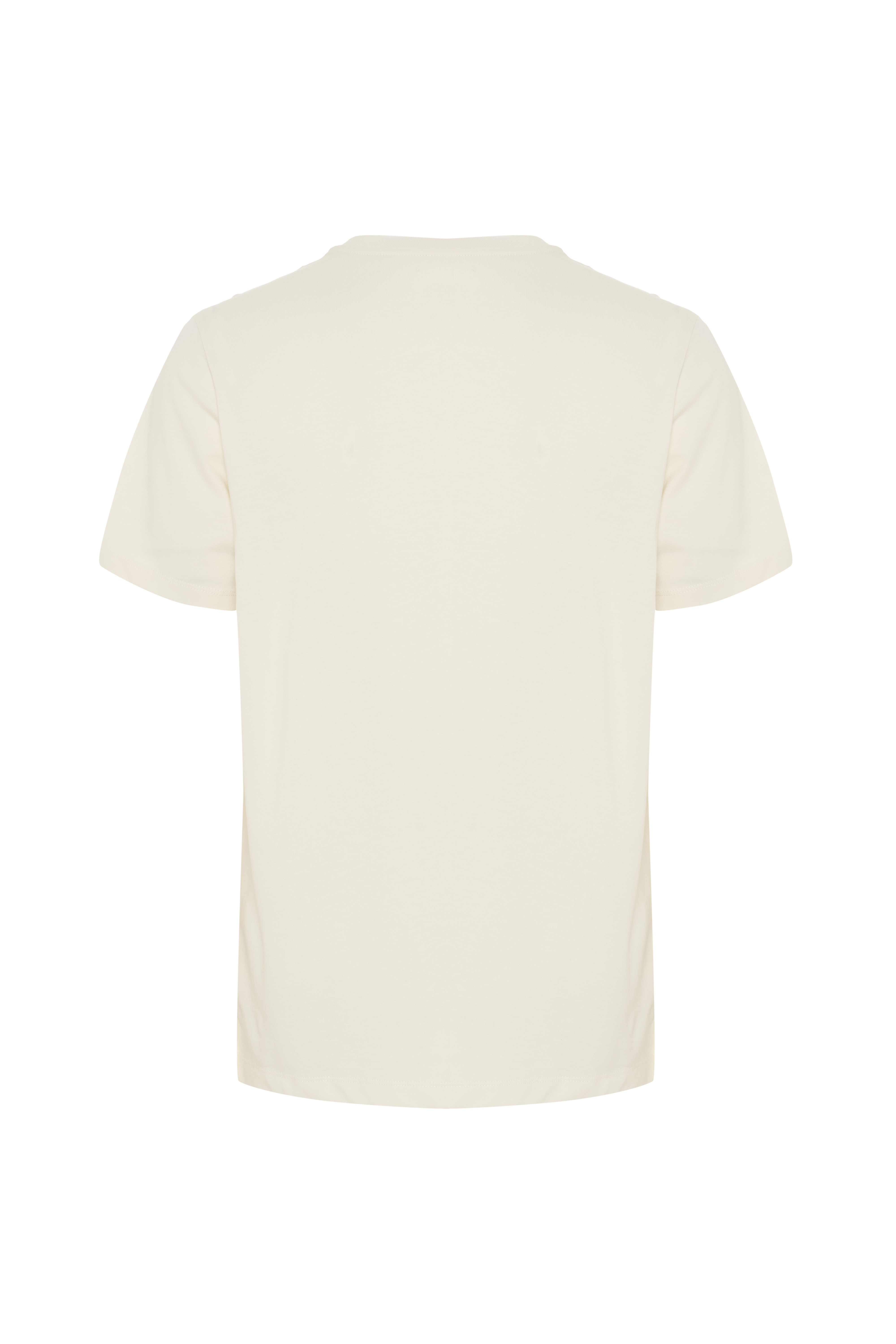 BASKILI BİSİKLET YAKA KISA KOLLU T-SHIRT