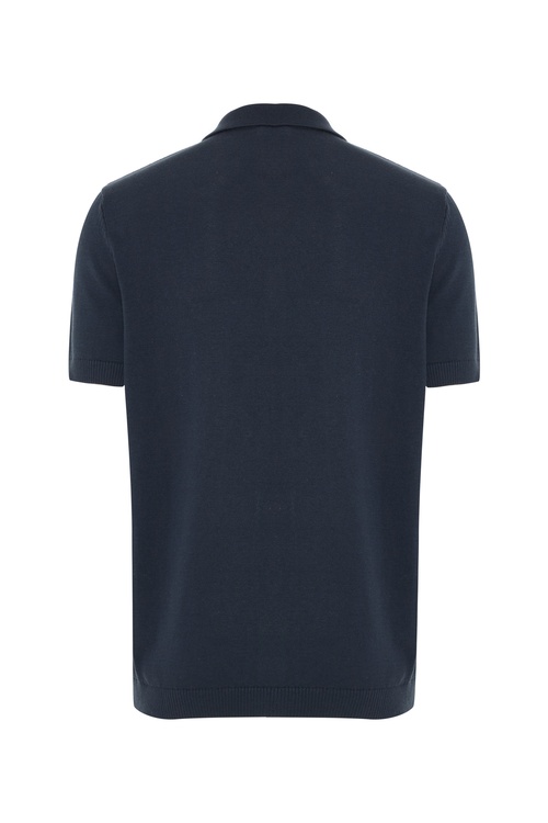  ÇİZGİLİ REGULAR FIT KISA KOLLU TRİKO GÖMLEK