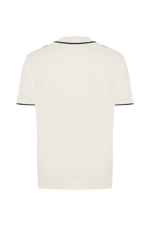  FERMUARLI POLO YAKA KISA KOLLU TRİKO KAZAK