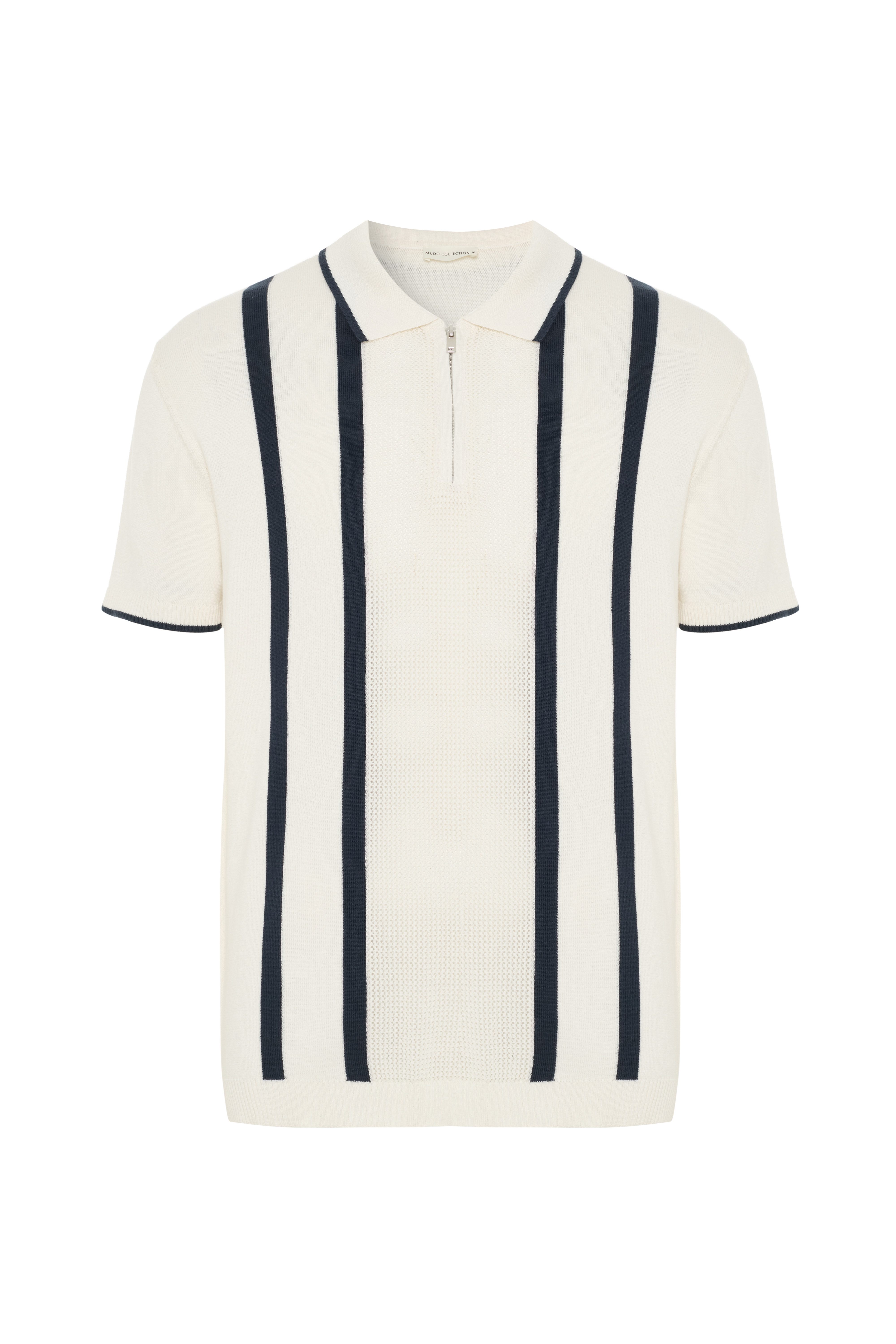 FERMUARLI POLO YAKA KISA KOLLU TRİKO KAZAK