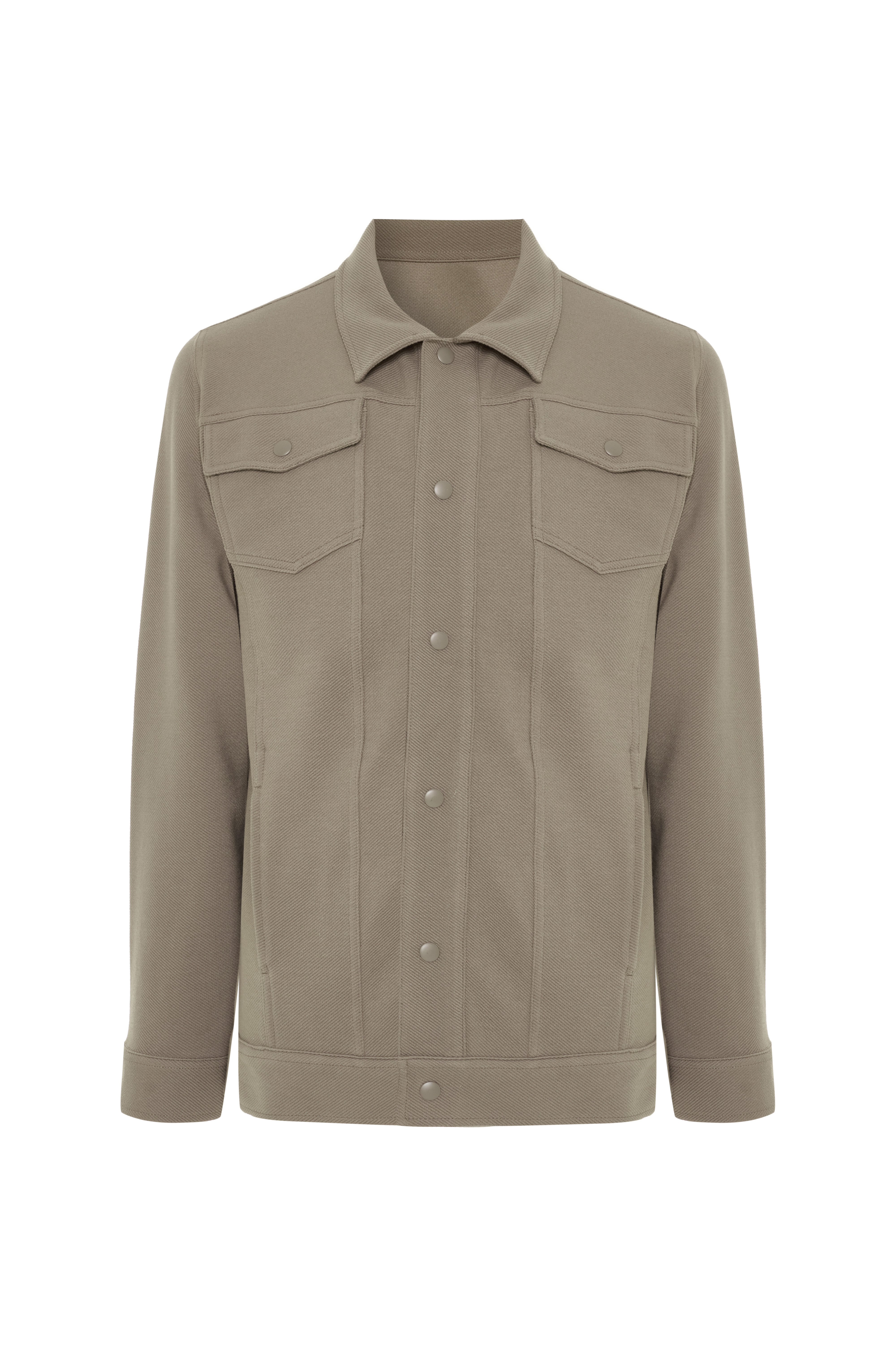 REGULAR FIT TRUCKER CEKET