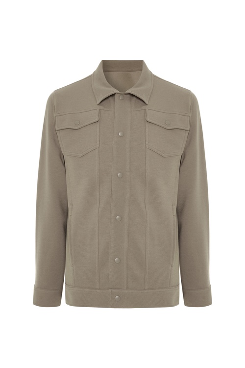  REGULAR FIT TRUCKER CEKET