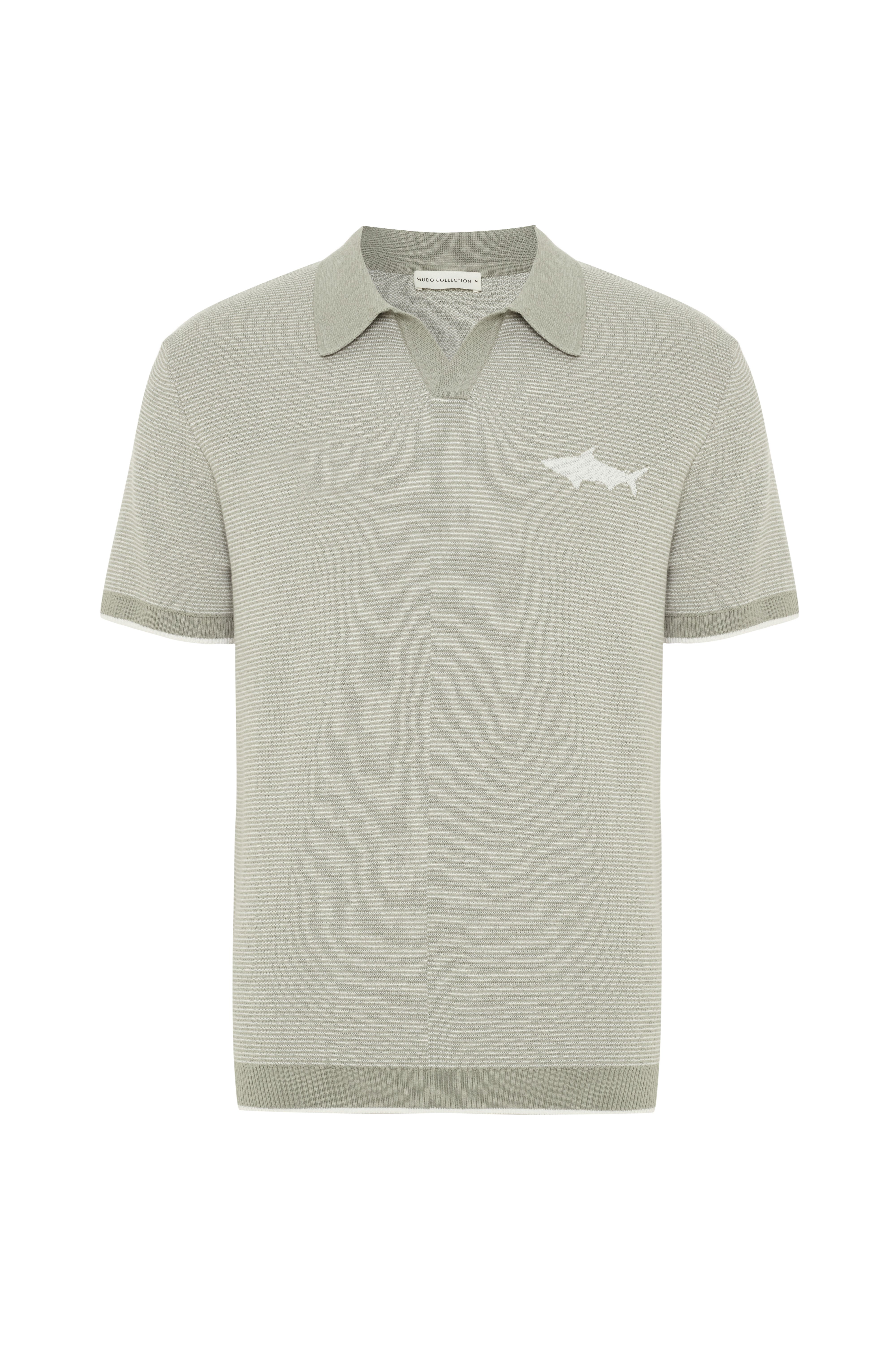 JAKARLI POLO YAKA KISA KOLLU TRİKO KAZAK