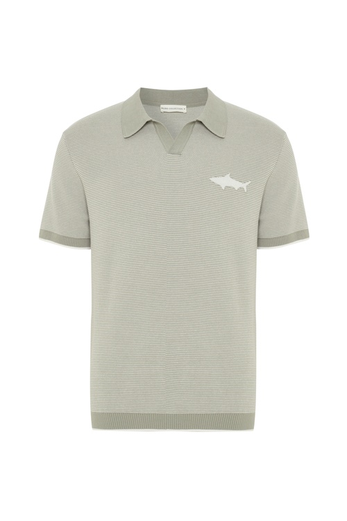  JAKARLI POLO YAKA KISA KOLLU TRİKO KAZAK