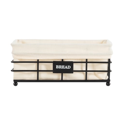 BLACK METAL EKMEK SEPETİ