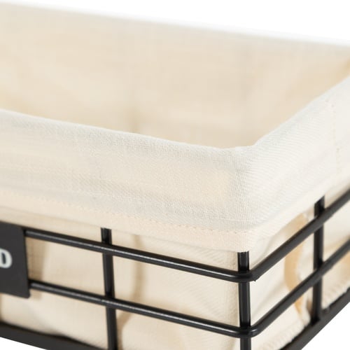  BLACK METAL EKMEK SEPETİ