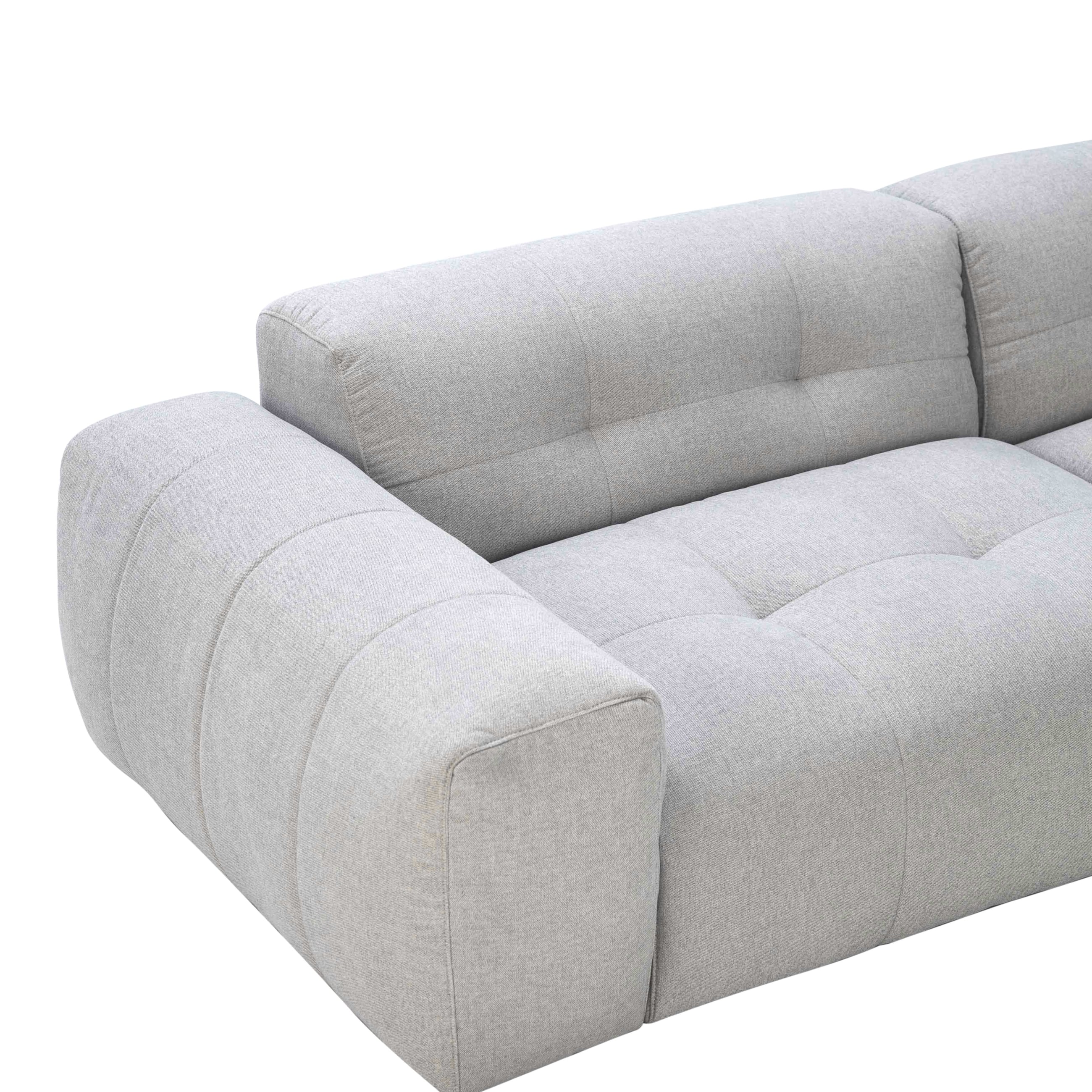 PAVIA L KOLTUK SOL GRİ